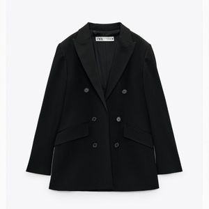 Zara open front blazer